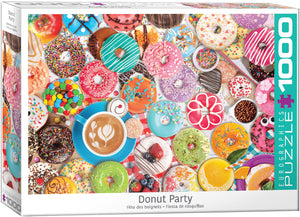 Puzzle: Sweet Rainbow & Party - Donut Party