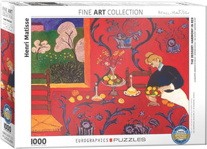 Puzzle: Fine Art Masterpieces - Harmony in Red by Henri Matisse