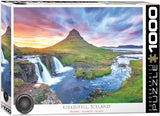 Puzzle: HDR Photography - Iceland Kirkjufell Mountain