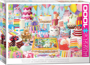 Puzzle: Sweet Rainbow & Party - Birthday Cake Party