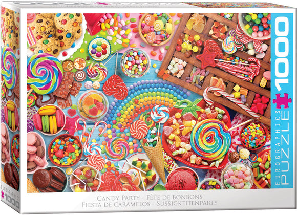 Puzzle: Sweet Rainbow & Party - Candy Party