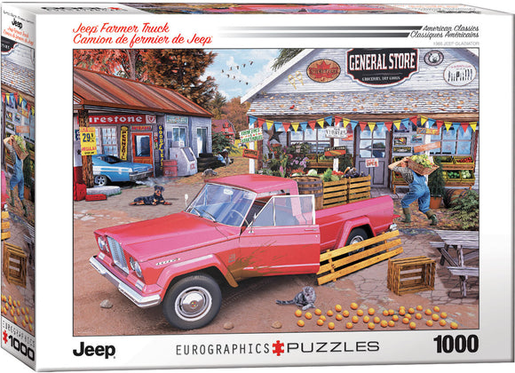 Puzzle: American Car Classics - Jeep Farmer Truck