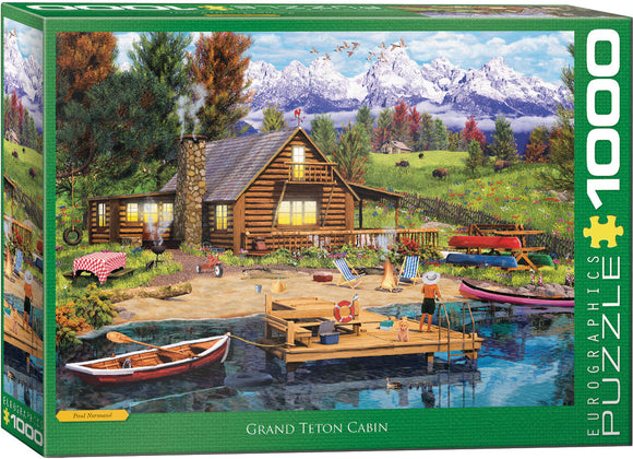 Puzzle: Artist Series - Grand Teton Cabin