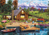 Puzzle: Artist Series - Grand Teton Cabin