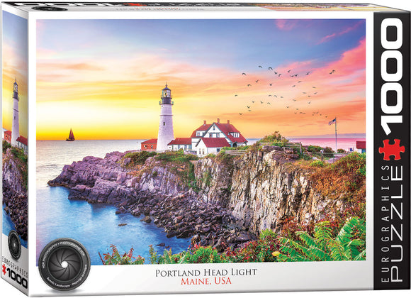 Puzzle: HDR Photography - Maine Lighthouse