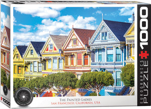 Puzzle: HDR Photography - San Francisco Row Houses