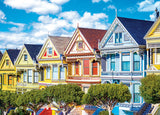 Puzzle: HDR Photography - San Francisco Row Houses