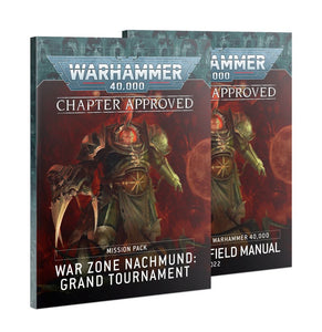 Warhammer 40K: Chapter Approved - War Zone Nachmund Grand Tournament Mission Pack and Munitorum Field Manual 2022