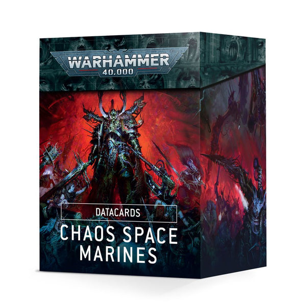 Warhammer 40K: Chaos Space Marines Datacards