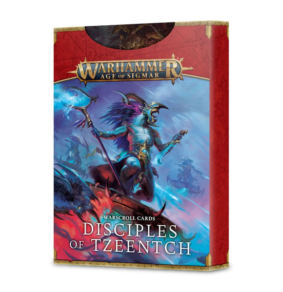 Warhammer: Disciples of Tzeentch - Warscroll Cards (3rd Edition)