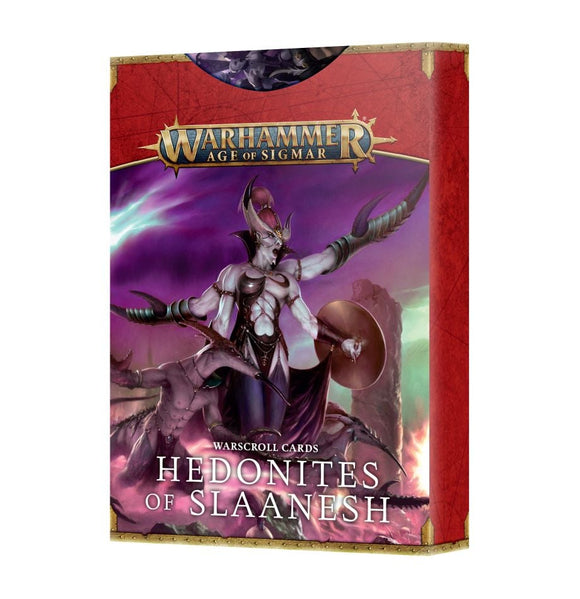 Warhammer: Hedonites of Slaanesh - Warscroll Cards