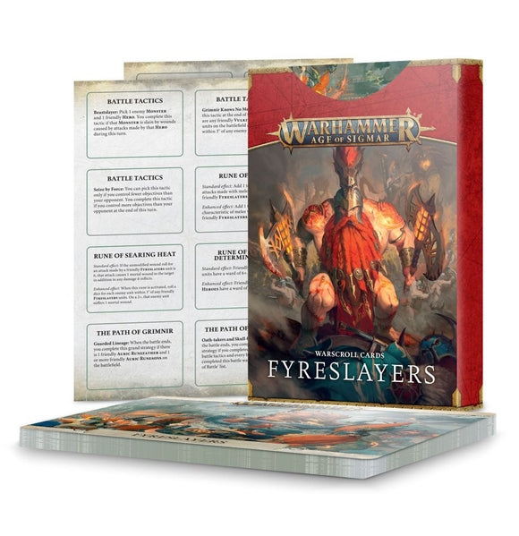 Warhammer: Fyreslayers - Warscroll Cards