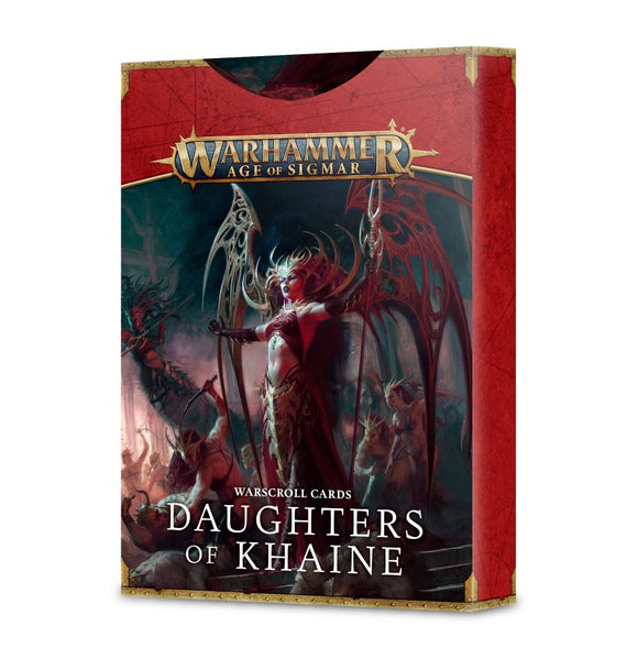 Warhammer: Daughters of Khaine - Warscroll Cards