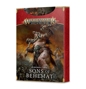 Warhammer: Sons of Behemat - Warscroll Cards
