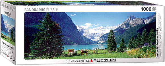 Puzzle: Panoramic Puzzles - Lake Louise Canadian Rockies