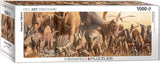 Puzzle: Panoramic Puzzles - Dinosaurs by Haruo Takino