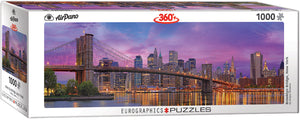 Puzzle: Panoramic Puzzles - Brooklyn Bridge New York