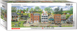 Puzzle: Panoramic Puzzles - Train Station by Bob Fair