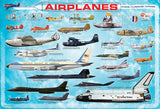 Puzzle: Educational Charts for Kids - History of Aviation