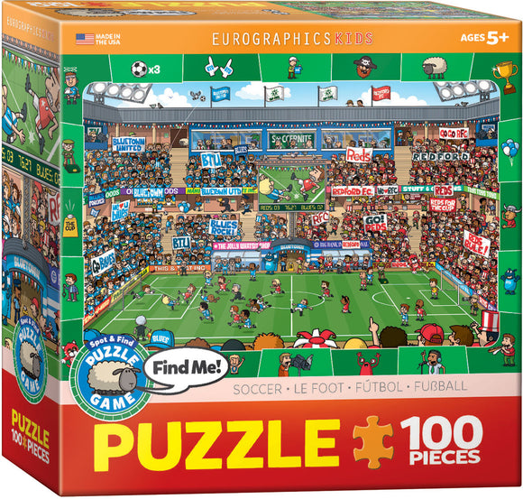 Puzzle: Spot & Find Puzzle Game - Spot & Find Soccer