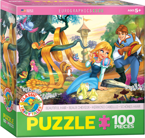 Puzzle: Classic Fairy Tales - Beautiful Hair