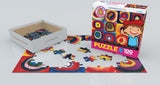 Puzzle: Fine Art For Kids - Colour Study of Squares by Wassily Kandinsky