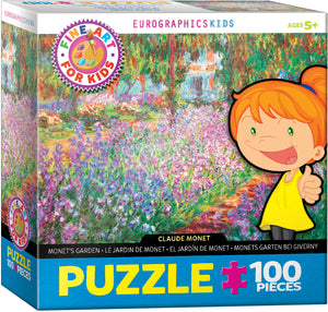 Puzzle: Fine Art For Kids - Monet's Garden by Claude Monet