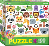 Puzzle: Emojipuzzles - Emojipuzzle-Wild Animals