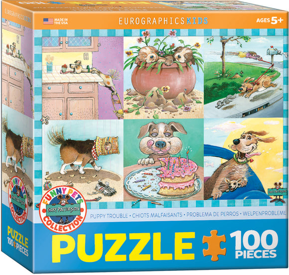 Puzzle: Kids Puzzles - Puppy Trouble by Gary Patteson