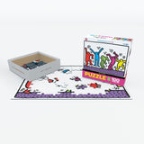 Puzzle: Fine Art For Kids - Dancing by Keith Haring