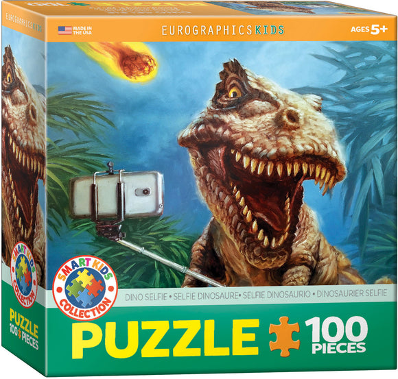 Puzzle: Kids Puzzles - Dino Selfie