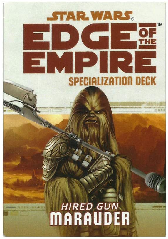Star Wars: Edge of the Empire: Marauder Specialization Deck