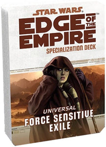 Star Wars: Edge of the Empire: Force Sensitive Exile Specialization Deck