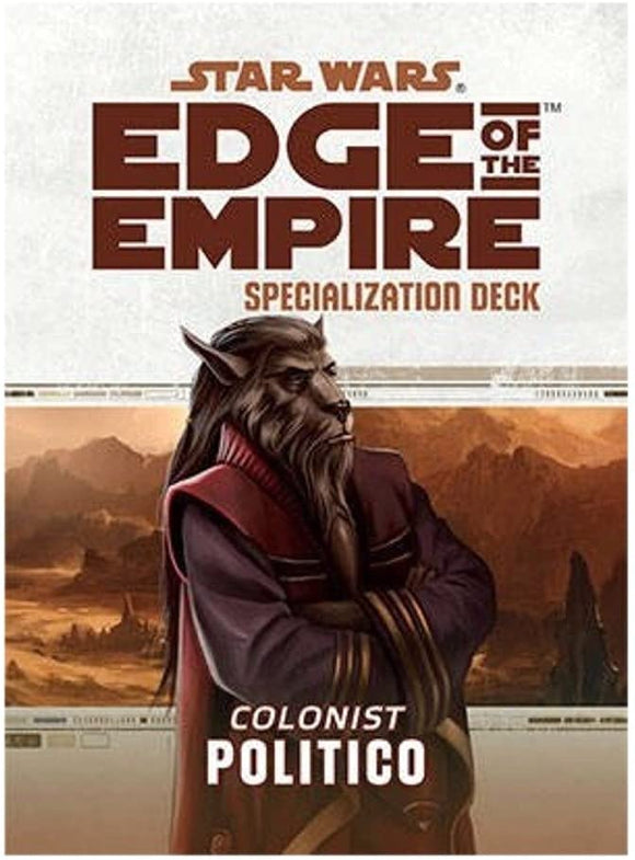 Star Wars: Edge of the Empire: Politico Specialization Deck