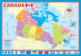 Puzzle: Educational Charts for Kids - Map of the Canada