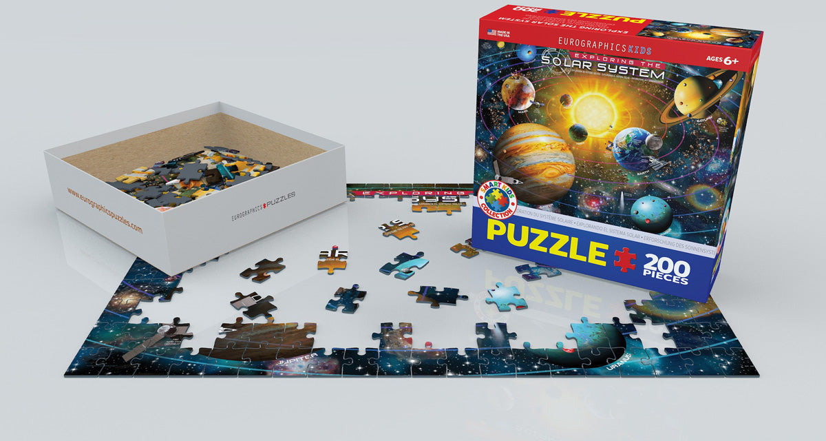 Puzzle: Educational Charts for Kids - Exploring The Solar System ...