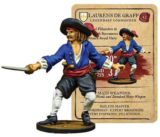Blood & Plunder: French Laurens De Graff Legendary Commander