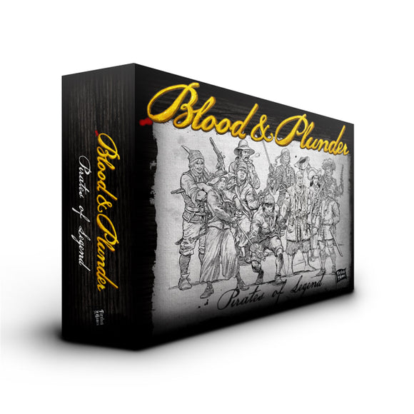 Blood & Plunder: Raise the Black - Pirates of Legend Captains Box