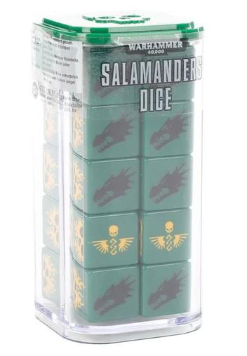 Warhammer 40K: Salamanders Dice Set