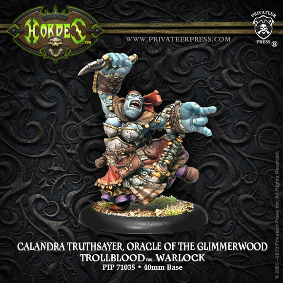 Hordes: Trollbloods Calandra Truthsayer, Oracle of the Glimmerwood