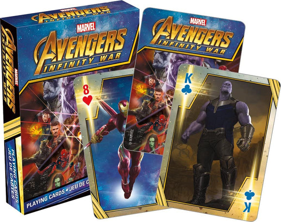 Aquarius Playing Cards: Marvel - Avengers Infinity War