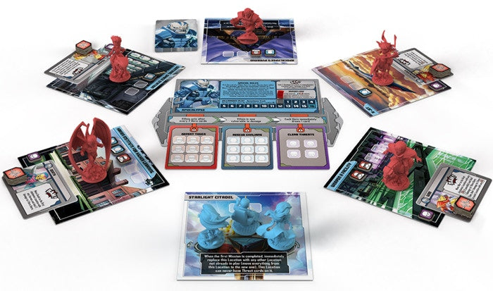 Marvel United: X-Men &ndash; I Cavalieri Dell'Apocalisse (Espansione Kickstarter Con Extra)