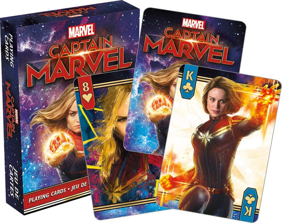 Aquarius Playing Cards: Marvel - Captain Marvel Movie
