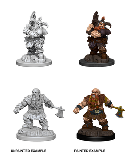 D&D: Nolzur's Marvelous Miniatures - Dwarf Male Barbarian