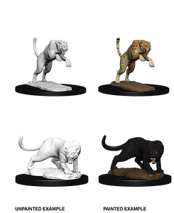 D&D: Nolzur's Marvelous Miniatures - Panther & Leopard