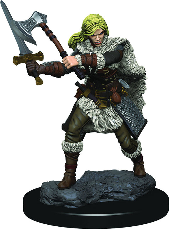 D&D: Icons of the Realms - Human Female Barbarian