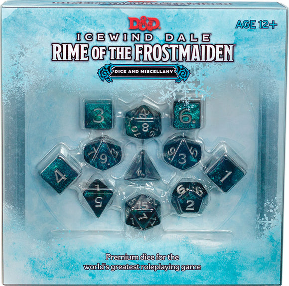 D&D: Icewind Dale - Rime of the Frost Maiden Dice Set