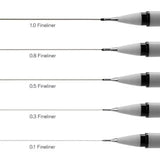 Winsor & Newton: Fineliner - Black 0.8