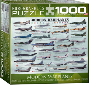 Puzzle: Sea & Land Transportation - Modern Warplanes