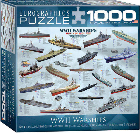 Puzzle: Sea & Land Transportation - WWII War Ships